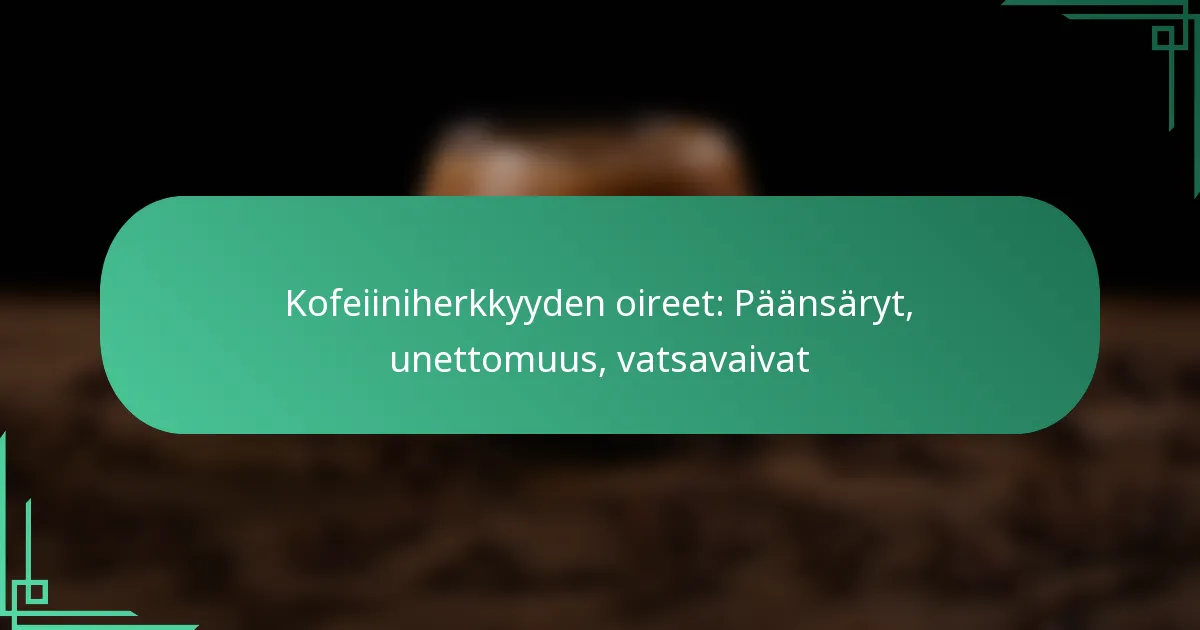 featured-image-kofeiiniherkkyyden-oireet-paansaryt-unettomuus-vatsavaivat