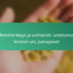 featured-image-kofeiiniherkkyys-ja-unihairiot-unettomuus-levoton-uni-painajaiset