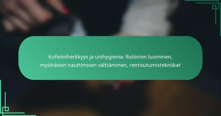 featured-image-kofeiiniherkkyys-ja-unihygienia-rutiinien-luominen-myohaisen-nauttimisen-valttaminen-rentoutumistekniikat